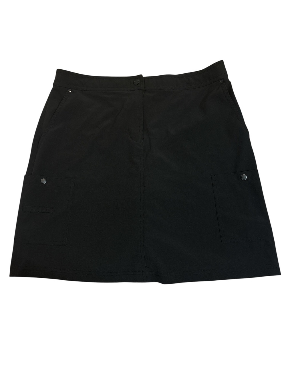 Zenergy by Chico’s Golf Tennis Skork Black Womens Size 1(Medium) Black